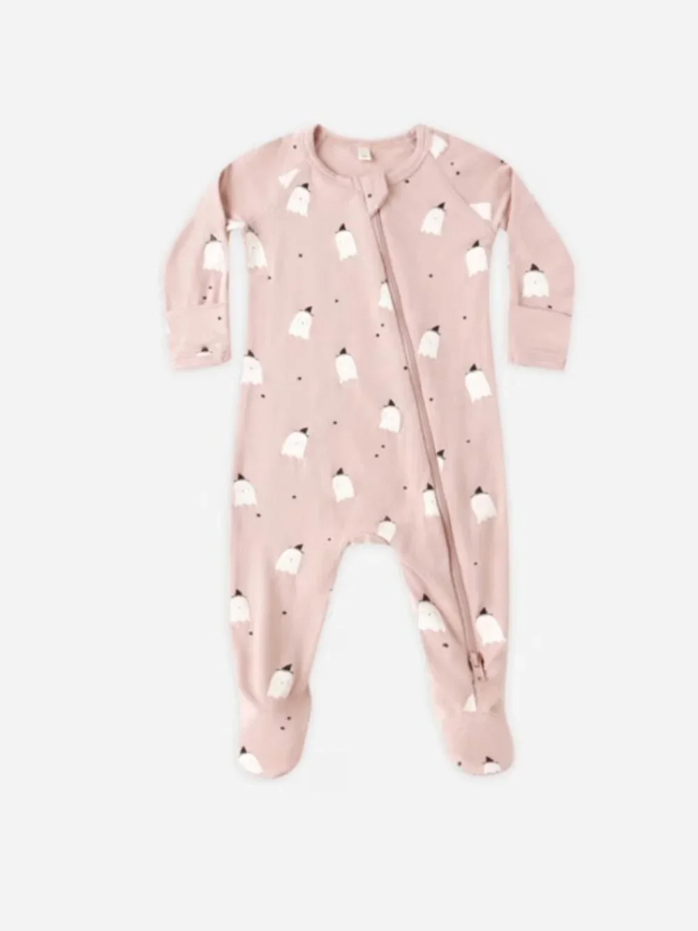Quincy Mae Bamboo Zip Footie